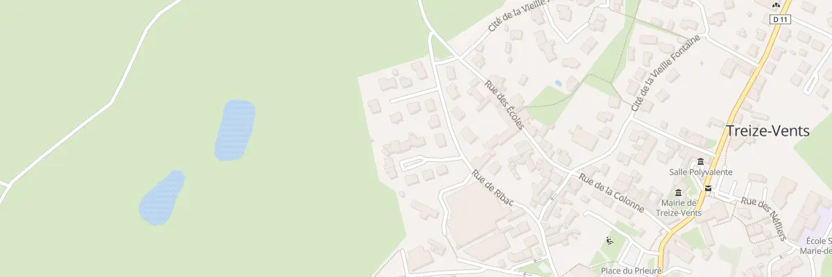 Plan du 2 Cité des rosiers à Treize-Vents