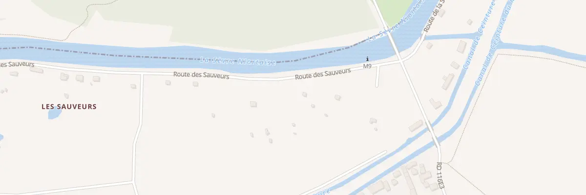 Plan de Marais des Combrands à Taugon