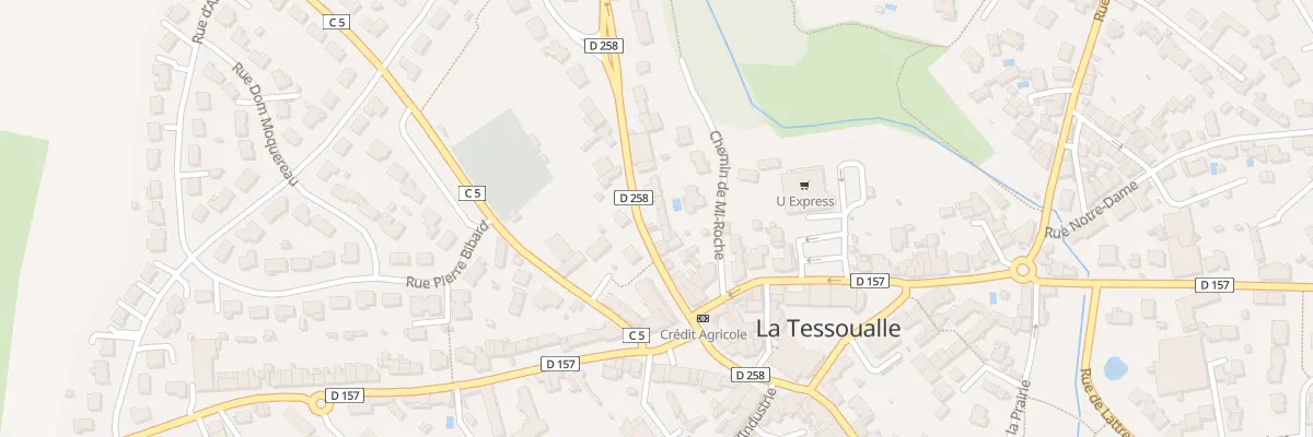 Plan du 44 Av Georges Clémenceau à La Tessoualle