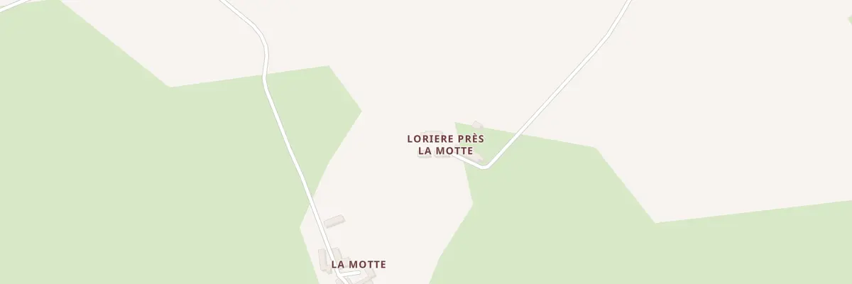 Plan du 4 Loriere Pres la Motte à Colombiers-du-Plessis