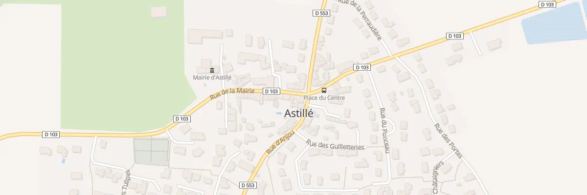 Plan du 1 Rue de la Mairie à Astillé