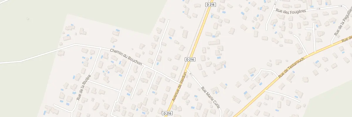 Plan du 55 Av de Verdun à Mios