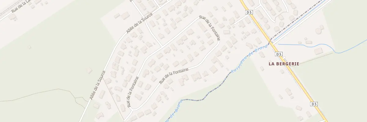 Plan du 23 Rue de la Fontaine à Marcheprime