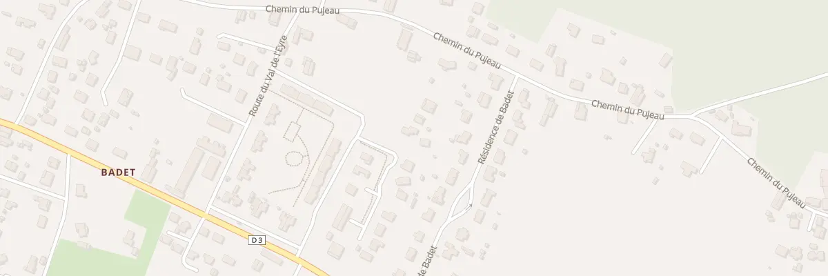 Plan du 1 Rue des Jardins de la Grange à Salles