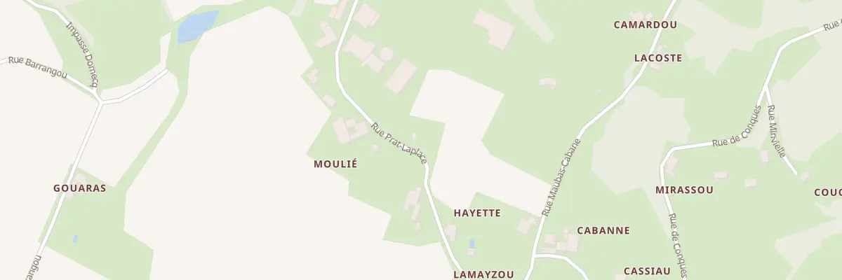 Plan du 5055 Laplace à Laàs