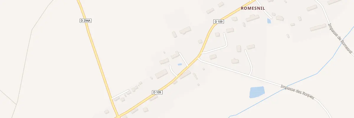 Plan du 22 Rte de Romesnil - Beny Bocage à Souleuvre en Bocage