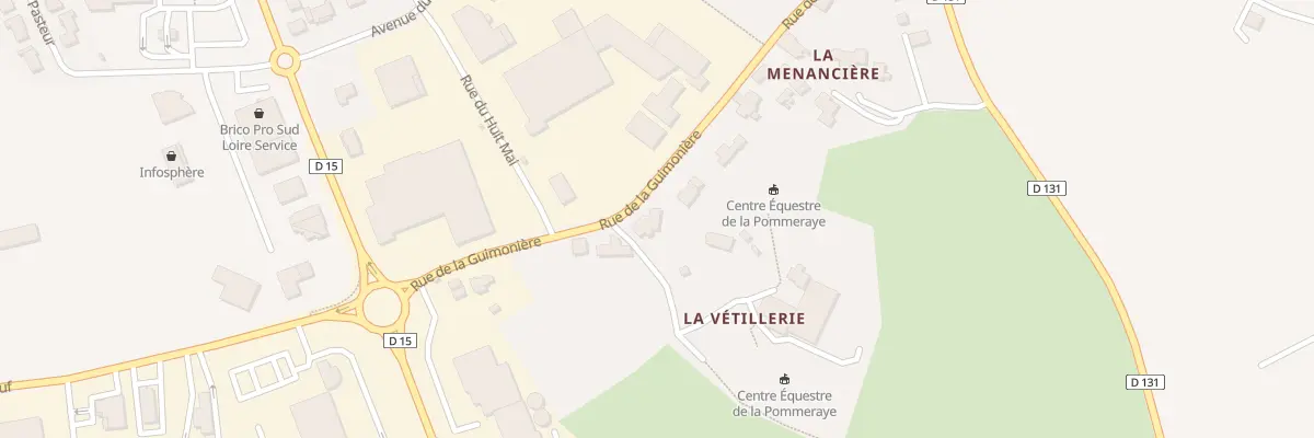 Plan du 12 Rue de la Guimonière à Mauges-sur-Loire