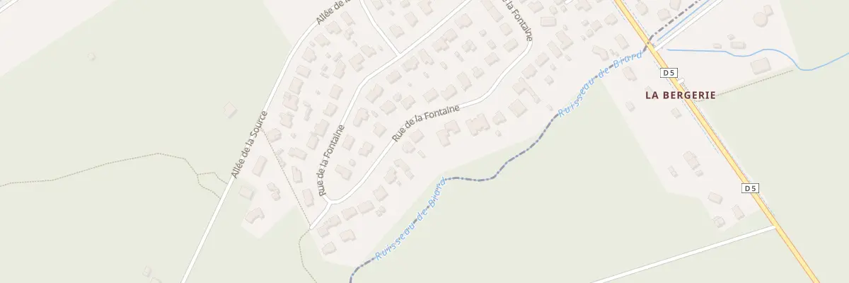 Plan du 38 Rue de la Fontaine à Marcheprime