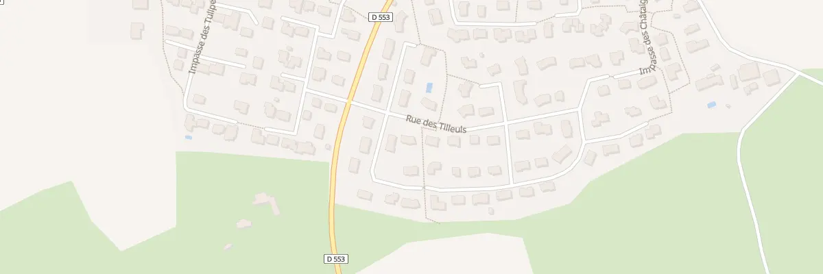 Plan du 2 Rue des Tilleuls à Astillé