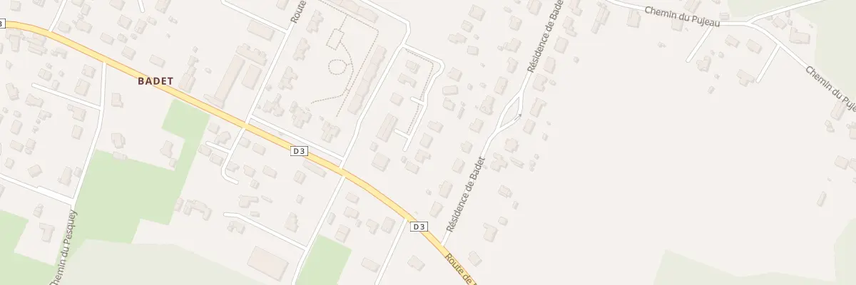 Plan du 13 Rue des Jardins de la Grange à Salles