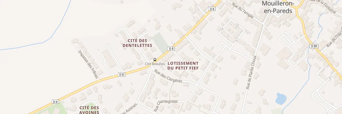 Plan du 23 Rue de beaulieu à Mouilleron-Saint-Germain
