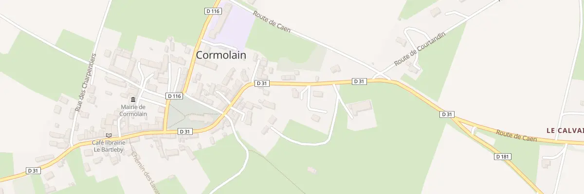 Plan du 7 Rue de la Drôme à Cormolain