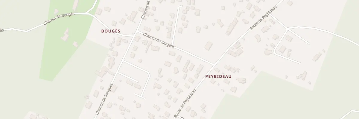 Plan du 9 Che du Sargent à Salles