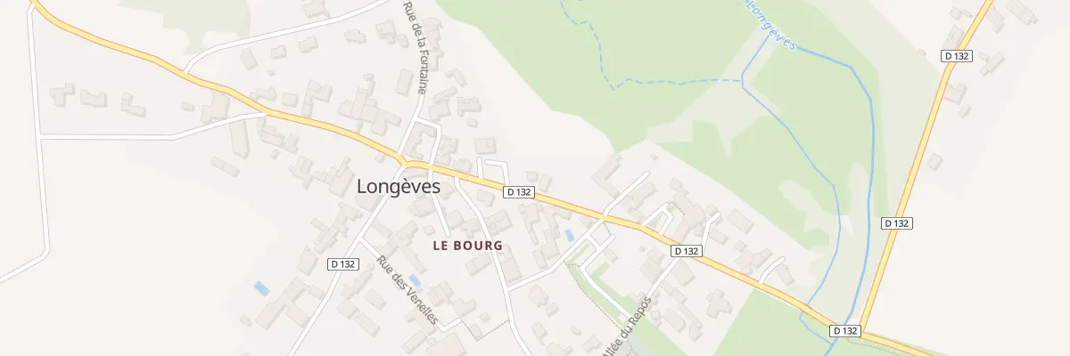 Plan du 17 Rue du Gen Belliard à Longèves
