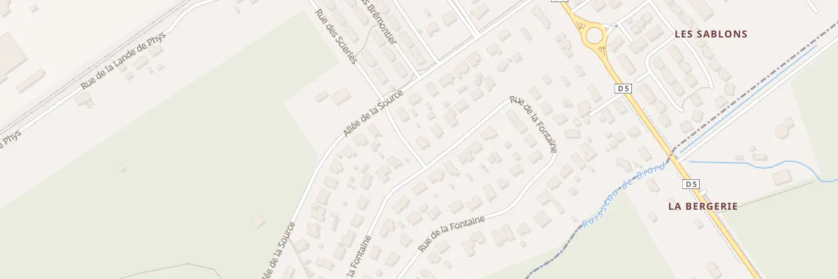 Plan du 78 Rue de la Fontaine à Marcheprime