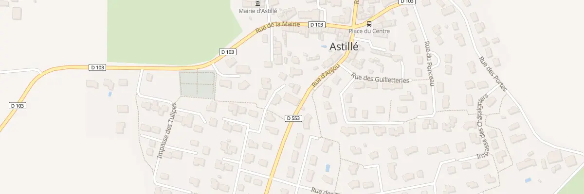 Plan du 5040 Rue Chevre à Astillé