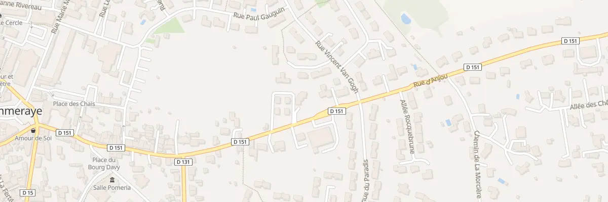 Plan du 55 Rue d’Anjou (Pommeraye) à Mauges-sur-Loire