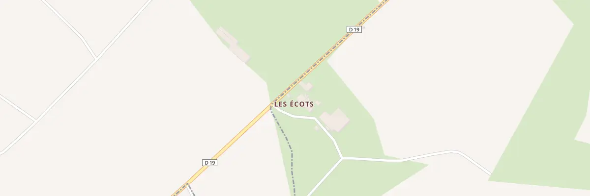 Plan du 3 Les Ecôts à Saint-Maurice-le-Girard