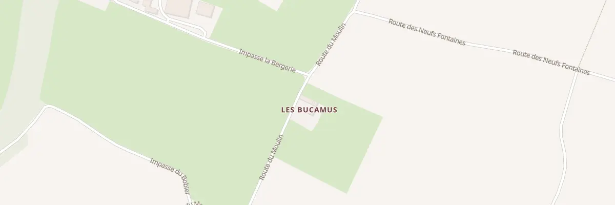 Plan du 5072 Les Bucamus à Planquery