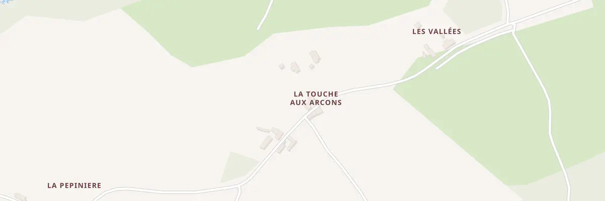 Plan du 5 La Touche aux Arcons à Chailland