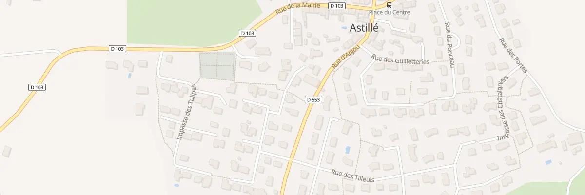 Plan du 12 Imp des Jonquilles à Astillé