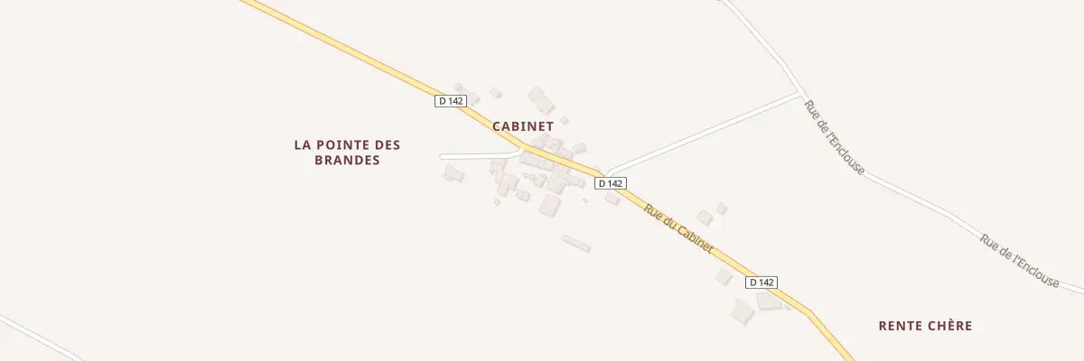 Plan du 17 Rue du Cabinet à Balanzac