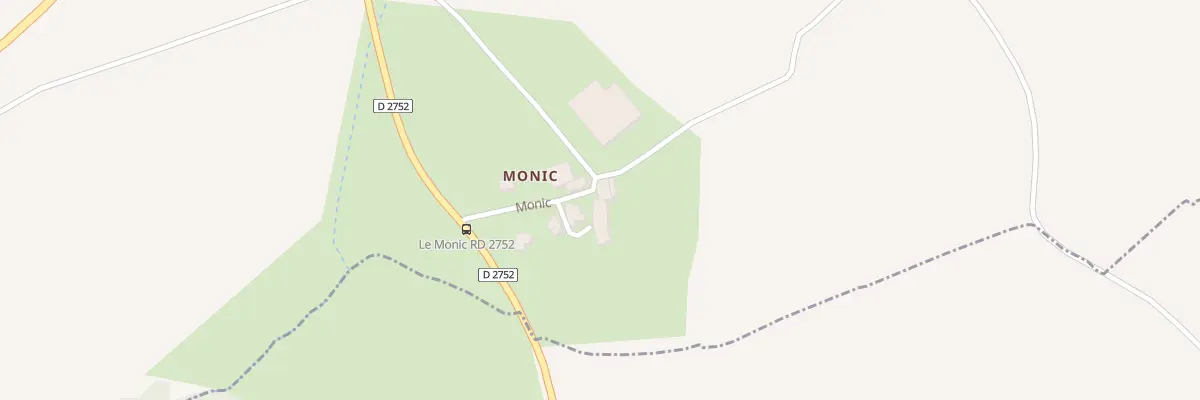 Plan du 16 Monic à Sèvremont