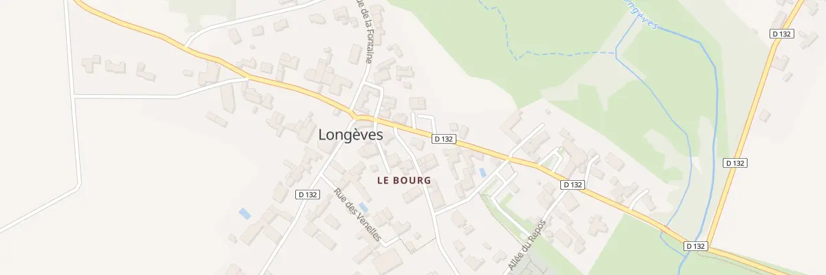 Plan du 12 Rue du Gen Belliard à Longèves