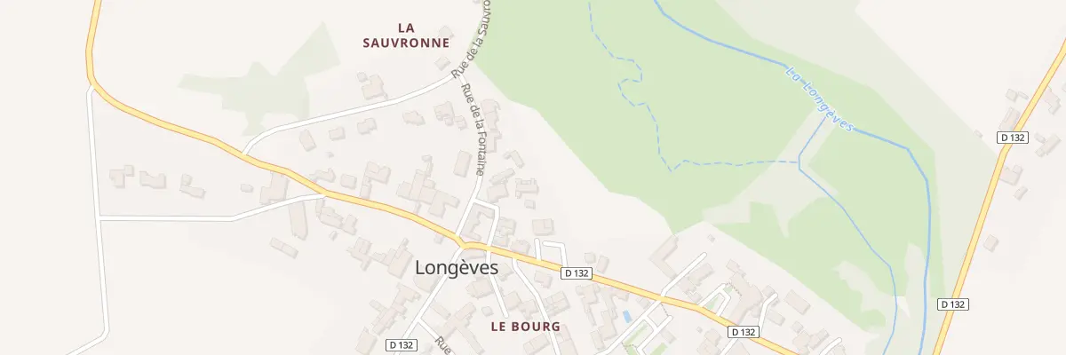 Plan du 7 Rue du Gen Belliard à Longèves