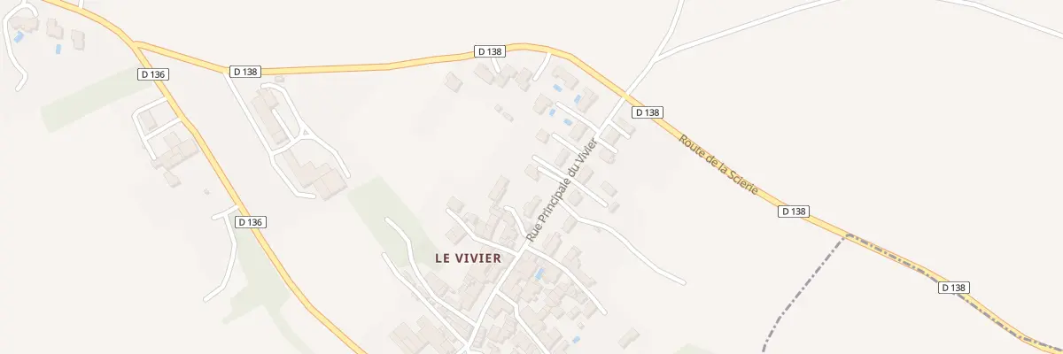 Plan du 2E Rue Principal du Vivier à Saint-Romain-de-Benet