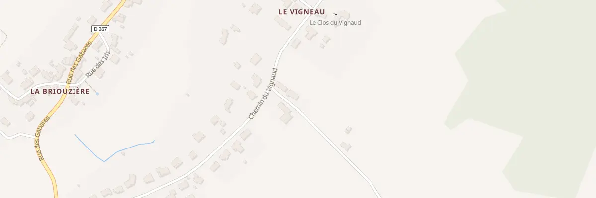 Plan du 46B Rue du Vignaud à Cabariot