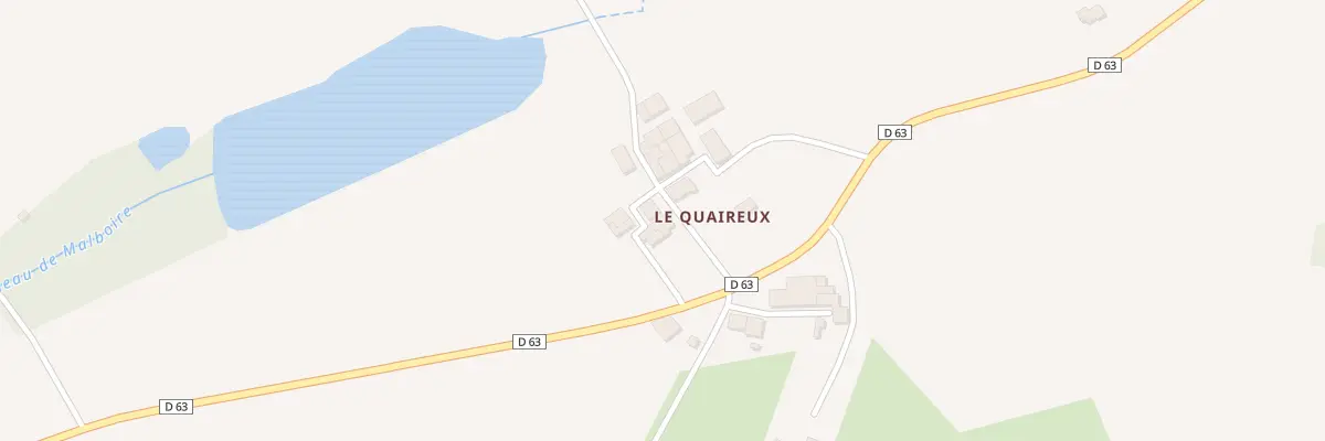 Plan du 5167 Le Quaireux à Saint-Cyr-des-Gâts