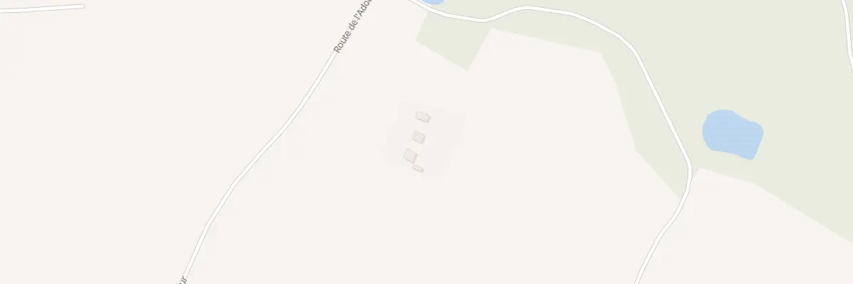 Plan du 740 Rte de l’Adour à Vicq-d’Auribat