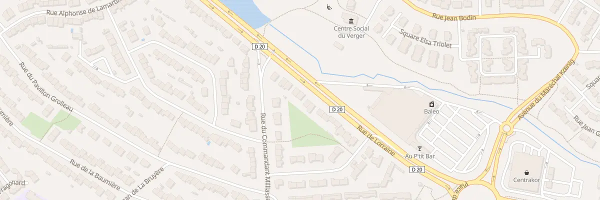 Plan du 248 Rue de Lorraine à Cholet