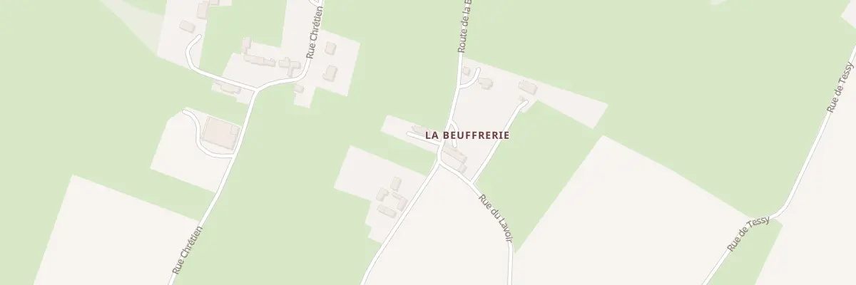 Plan du 5105 La Beuffrerie à Mandeville-en-Bessin
