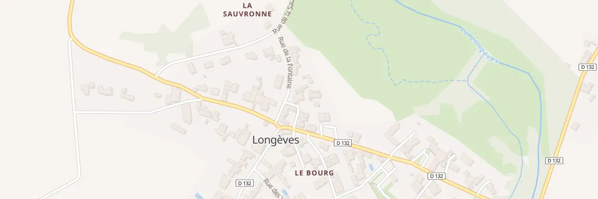 Plan du 4 Rue de la fontaine à Longèves