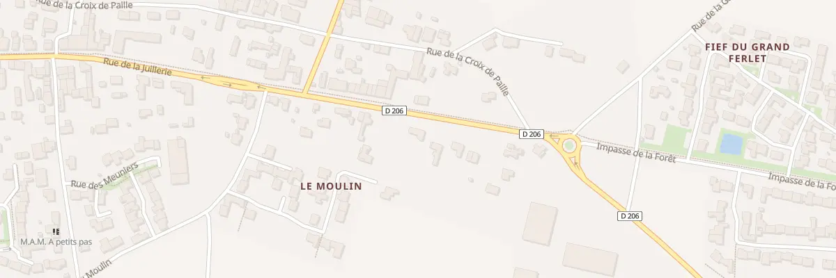Plan du 33B Rue de la Juillerie à Ferrières