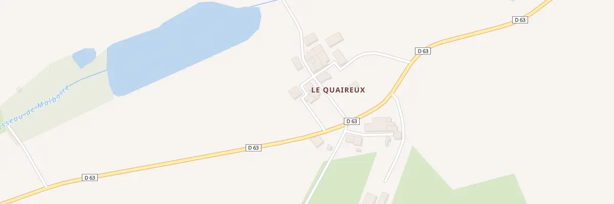 Plan du 5168 Le Quaireux à Saint-Cyr-des-Gâts