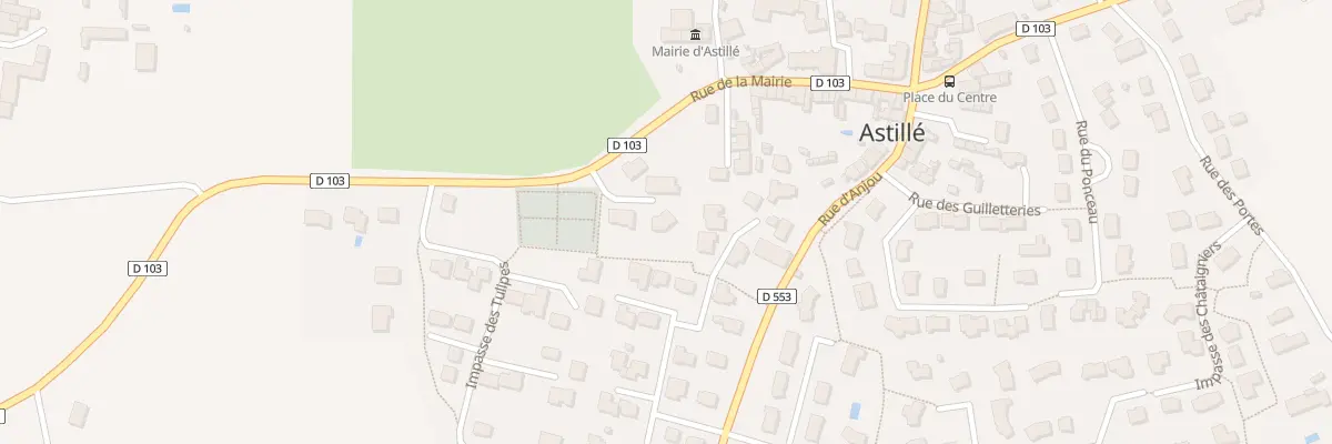 Plan du 39 Rue de la Mairie à Astillé
