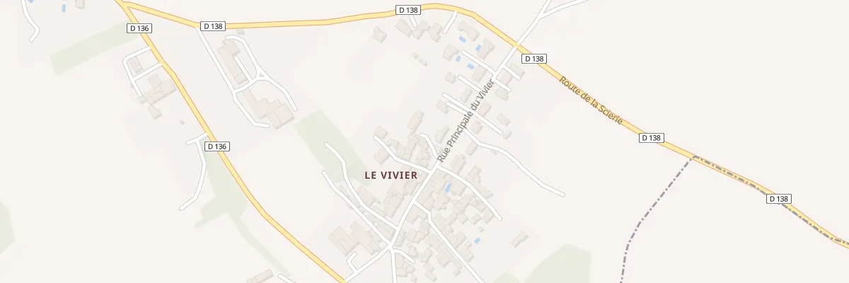 Plan du 2 Rue Principal du Vivier à Saint-Romain-de-Benet