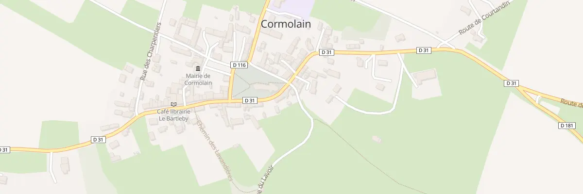 Plan du 21 Rue de la Drôme à Cormolain
