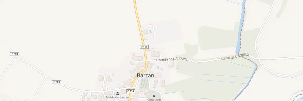 Plan du 12 Rue du Centre à Barzan
