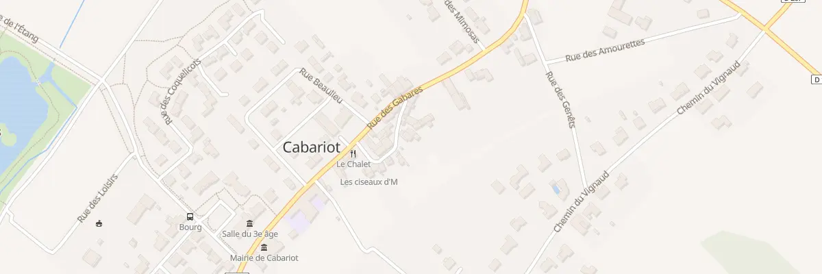 Plan du 5052 Rue du Muguet à Cabariot