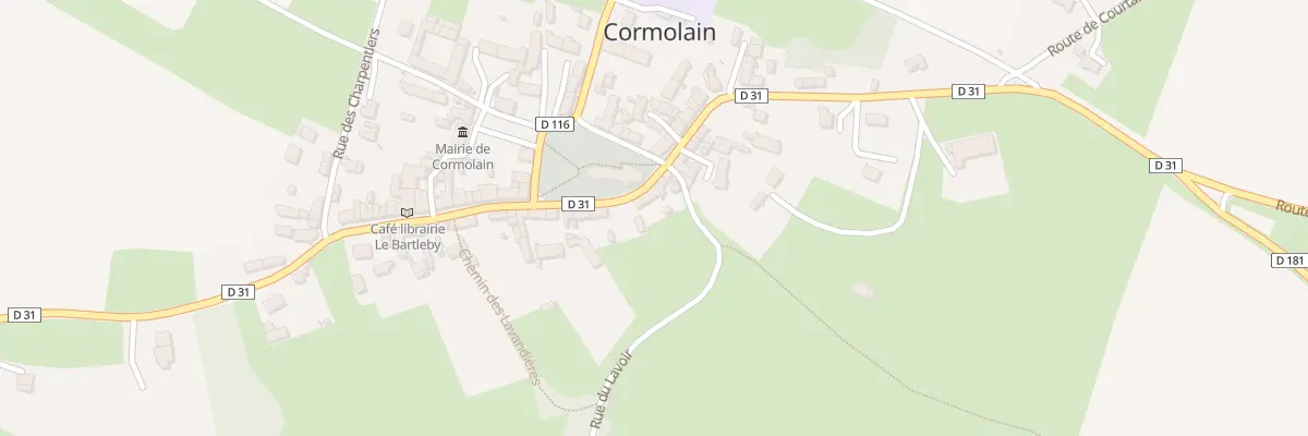 Plan du 23 Rue de la Drôme à Cormolain