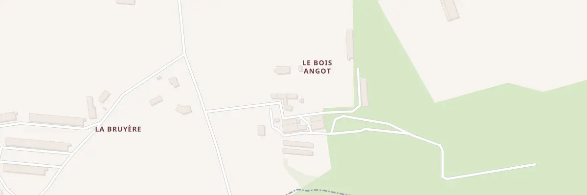 Plan du 2 Le Bois Angot à Hercé
