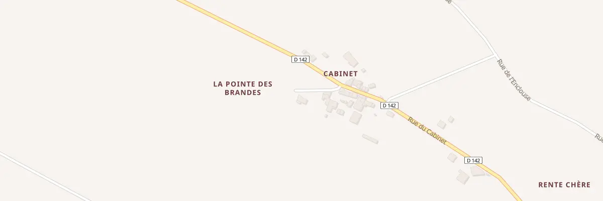 Plan du 5 Cabinet à Balanzac