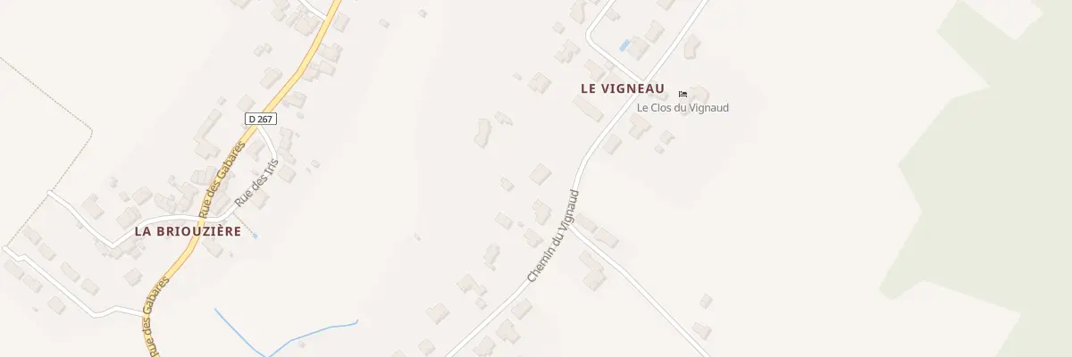 Plan du 37 Rue du Vignaud à Cabariot
