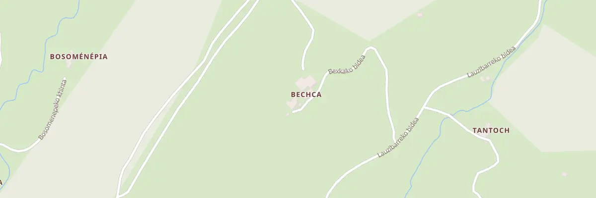 Plan du 5207 Bechca à Tardets-Sorholus