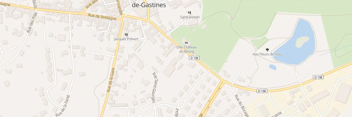 Plan du 29B Rue du Maine à Saint-Denis-de-Gastines