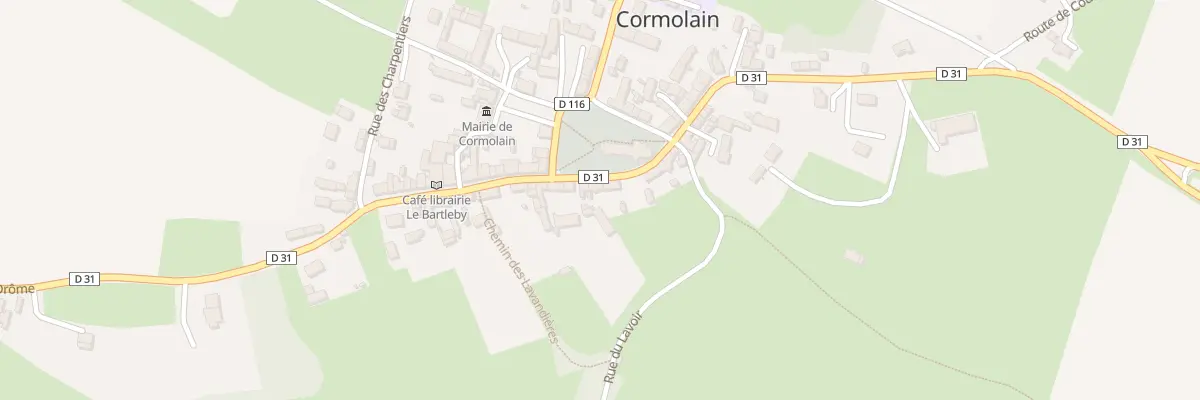Plan du 27 Rue de la Drôme à Cormolain